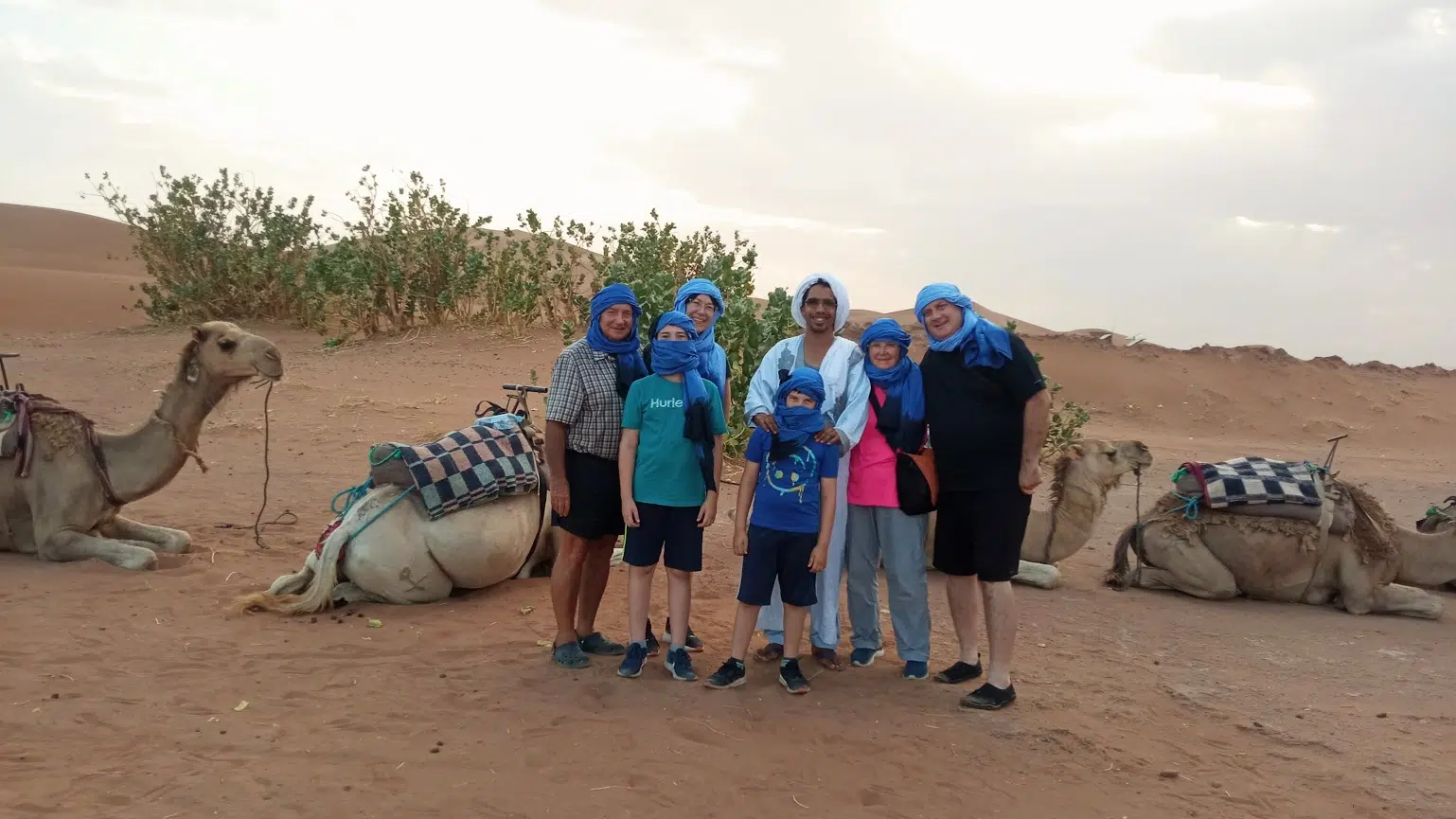 marche randonnee trek sejour tours circuit desert maroc famille