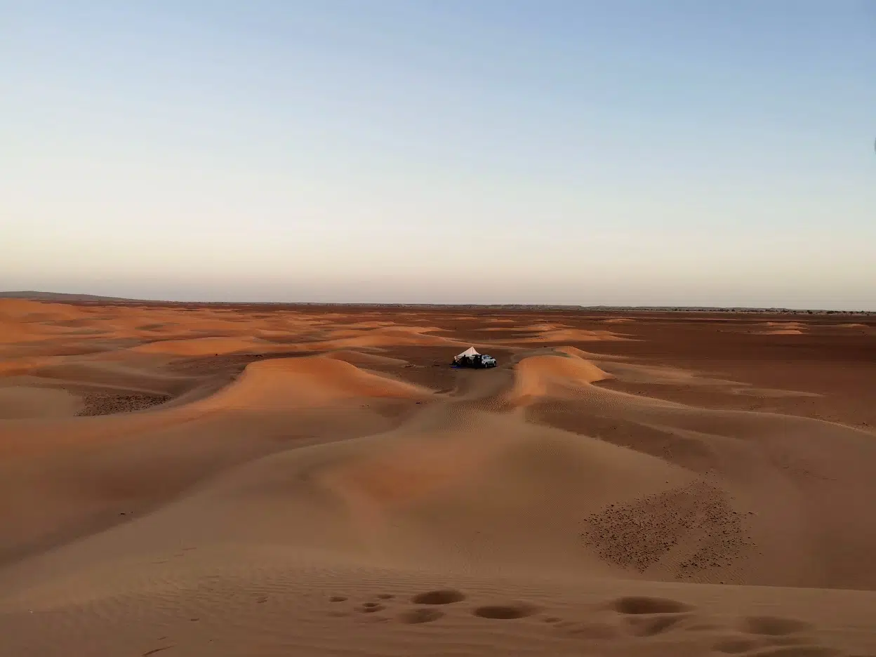 nuit dune desert chegaga